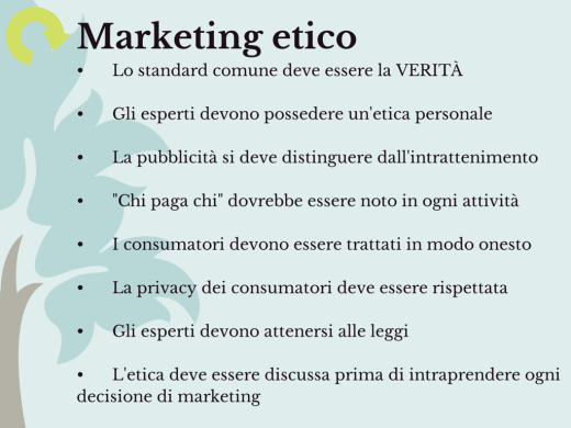 Francesca Bandini Marketing etico
