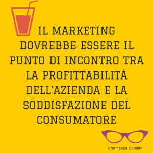 Marketing oggi Francesca Bandini